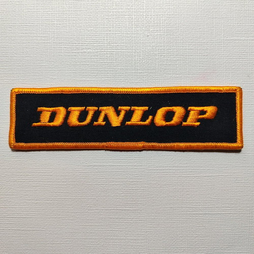 Dunlop retro racing patch used