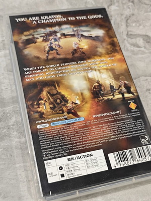 God of War: Chains of Olympus PSP παιχνίδι Ασία αγγλική έκδοση CIB