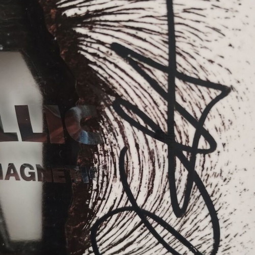 Metallica Death Magnetic CD used signed with Beyond Magnetic CD