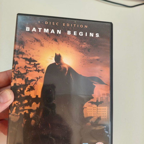 Batman Begins DVD like new, action and sci-fi