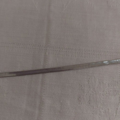 Bracelet from stainless steel like new, silver color, length 17+5 cm