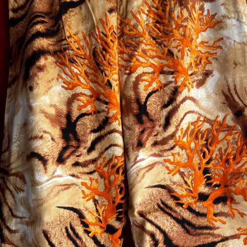 Set of pants and top made to order, multicolor, Tsantilís fabric