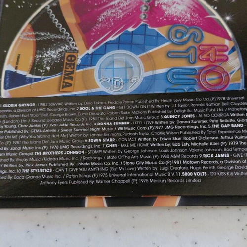 Hot Stuff pop 4 CD box set new