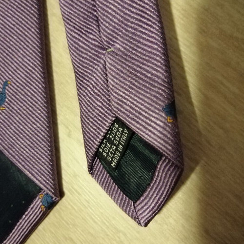Vintage Molino tie used, silk