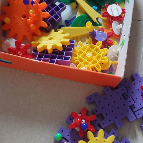 Quercetti Georello Park construction toy like new
