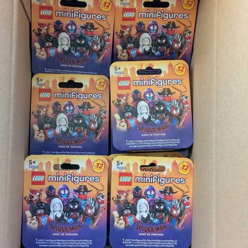 Lego Spiderman Minifigures Across The Spider Verse καινούργια, πακέτο 9 τεμαχίων
