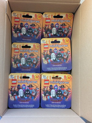 Lego Spiderman Minifigures Across The Spider Verse καινούργια, πακέτο 9 τεμαχίων