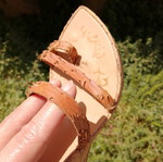 Impressive platform shoes with cork