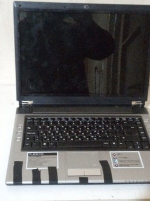Turbox Diablo M665S laptop used for repair or spare parts