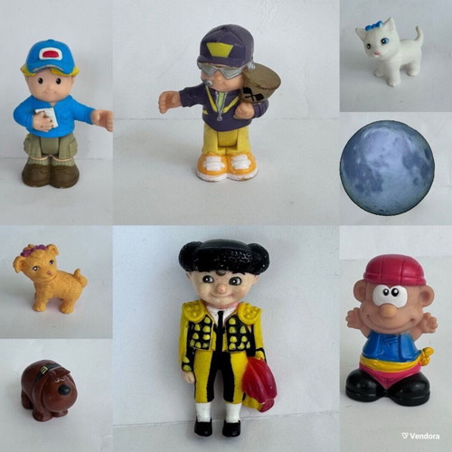 Figures used, pack of 7 pieces