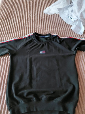 Tommy Jeans women's sweatshirt black, cotton, like new