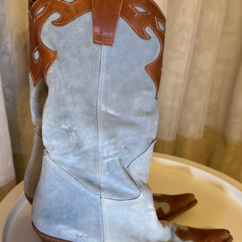 Cowboy women's boots handmade Made In Italia used size 39