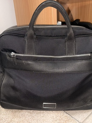 Calvin Klein laptop bag used, black with logo