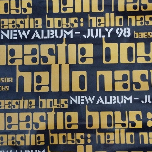Αφίσα Beastie Boys Hello Nasty Promo μεταχειρισμένη