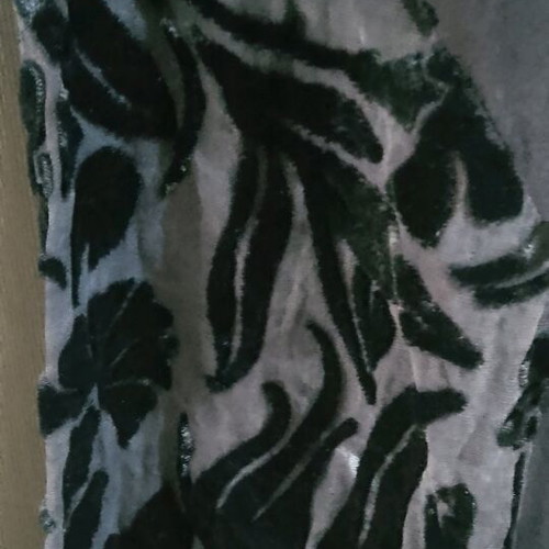 Morgan black one-piece jumpsuit like new with velvet details