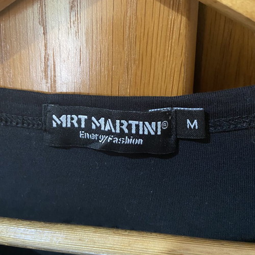 Martini black t-shirt size M like new