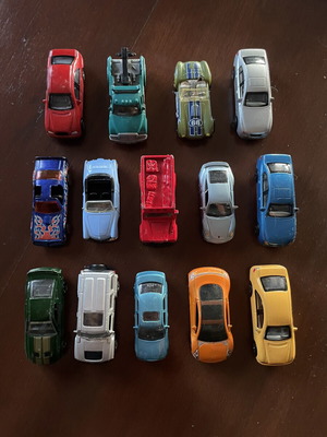 Toy car collection pack of 14, like new