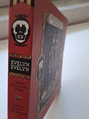 Evelyn Evelyn A Tragic Tale in Two Times by Amanda Palmer μεταχειρισμένο, σκληρό εξώφυλλο
