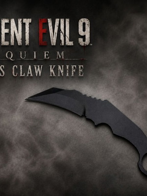Resident Evil 9 Requiem Hunk’s Claw Knife 3D printed collectible cosplay prop