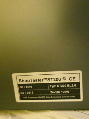 ShopTester ST200 like new, printhead testing device