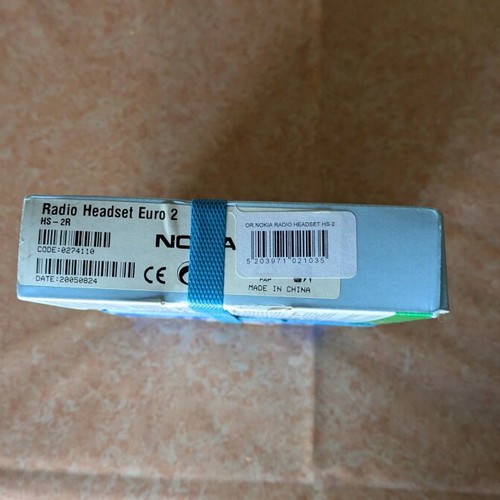 Nokia HS-2R Radio Headset Euro 2 new wired headphones