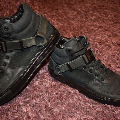 Karl Lagerfeld Eclipse HI Mix men's casual shoes new, black, size 43