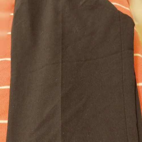 Black pants used, size 4, length 98 cm