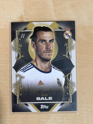 Gareth Bale Topps Los Blancos Special Gold Edition card like new
