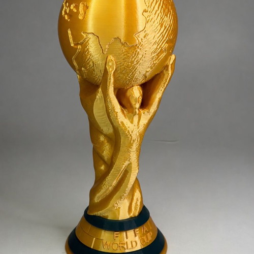 3D Printed FIFA World Cup Trophy 28cm Collectible Decoration