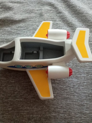 Playmobil 123 children's airplane with pilot (2012)