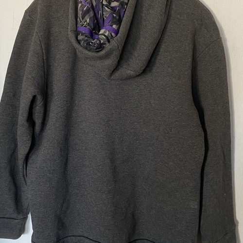 Nike men's hoodie jacket XL like new, gray