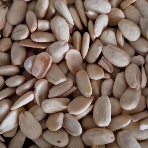 White roasted almonds pack of half a kilo new