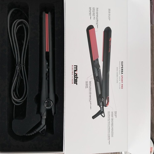 Muster Superba Sport Pro Professional Hair Styler with Nano Ceramic Plates