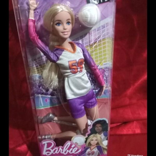 Barbie Volleyball Player New With Multiple Static Joints