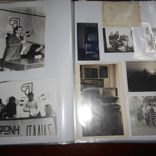Radio and related used archives with articles and photographs