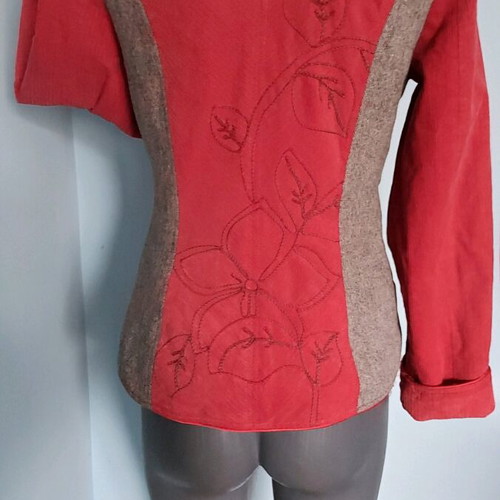 St-Martins red jacket like new with lining and thick padding