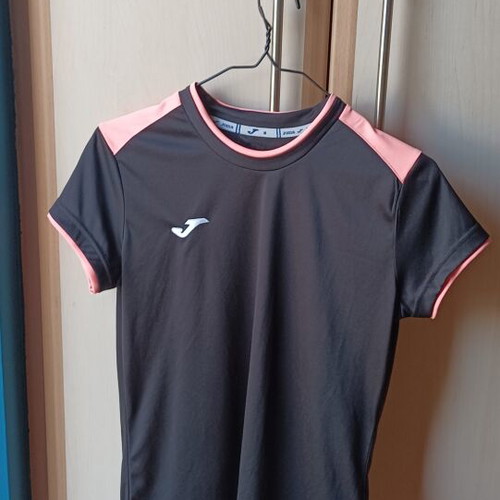 Joma short-sleeve shirt like new, size M, black and orange