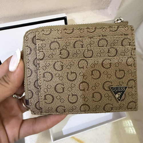 Guess cardholder like new, beige and brown