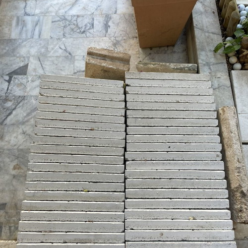 White 40x40 Pavement Tiles new, pack of 30