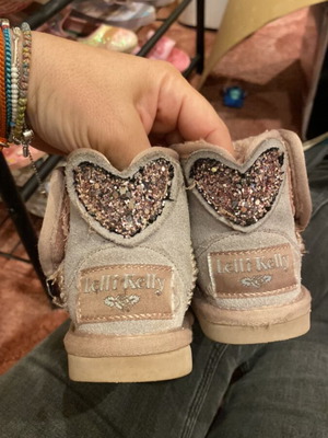 Lelli Kelly baby boots used, size 23, purple