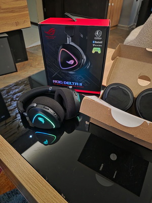 Asus Rog Delta II като ново безжично гейминг слушалки