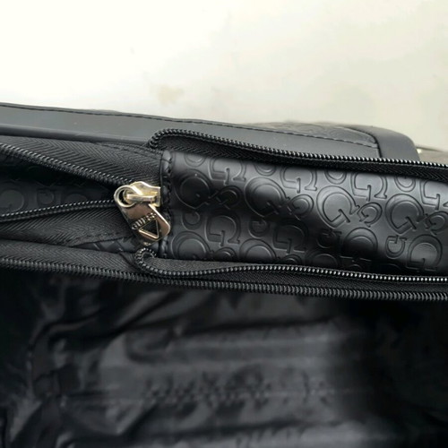 Guess suitcase used with missing front emblem