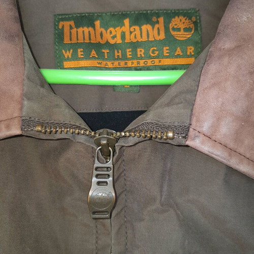 Timberland men's jacket used brown size L