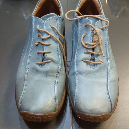 Casual shoes, blue, size 42