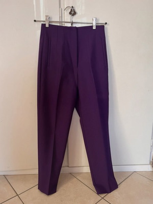 Zara μωβ υφασμάτινο παντελόνι, μέγεθος M / 38 / 10