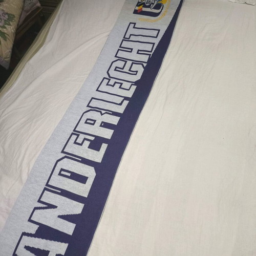 Anderlecht giant scarf 3 meters, like new, authentic