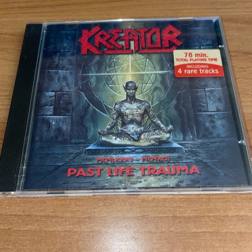 Kreator Past Life Trauma CD used with 4 rare tracks