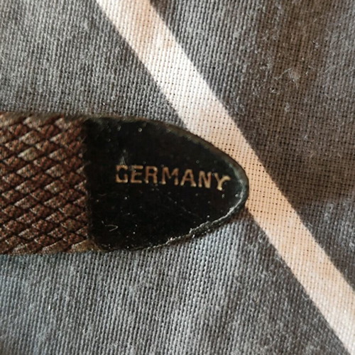 Fabric watch strap new, brown