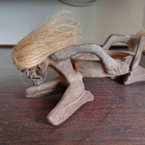 African wood carving ashtray like new