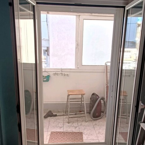 Aluminum balcony doors and window used, double glazed